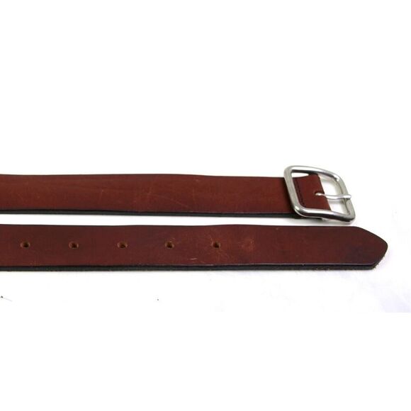 Old Navy BROWN GENUINE LEATHER 1 1/8"Wd DRESS CASUAL WOMEN'S BELT Size L (C79 - Picture 11 of 14